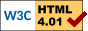 Valid HTML 4.01 Strict